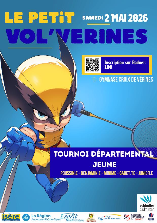Circuit Jeune Départemental 38 - TDJ38 Le Petit Vol'Vérines